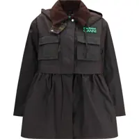 Jachete Waxed peplum Jacket by Barbour x GANNI Femei