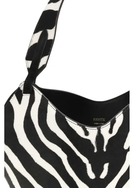 Genti de umar Khaite Lotus Mini Bag BLACK / WHITE Femei (BM 19695473) 4