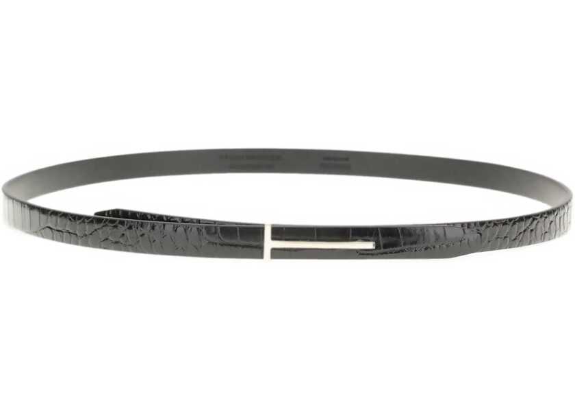Curele Tom Ford Belt with T BLACK Femei (BM 19695506) 2