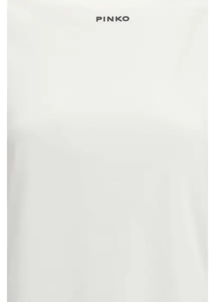 Tricouri Pinko Mini Logo T-shirt BIANCO BIANCANEVE Femei (BM 19695536) 3