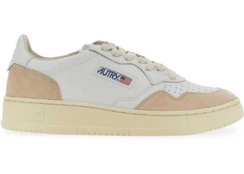 Sneakers AUTRY Medalist Low Sneaker WHITE Femei (BM 19695806) 2