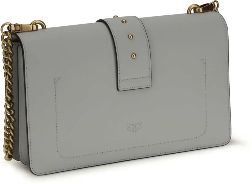 Genti de umar Pinko One Simply Love Bag One Shoulder Bag GRIGIO PERLA-ANTIQUE GOLD Femei (BM 19695899) 3