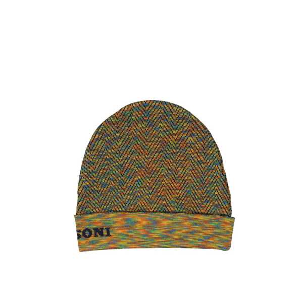 Palarii MISSONI BEACHWEAR MISSONI Wool Hat Yellow Barbati (BM 19695912) 2