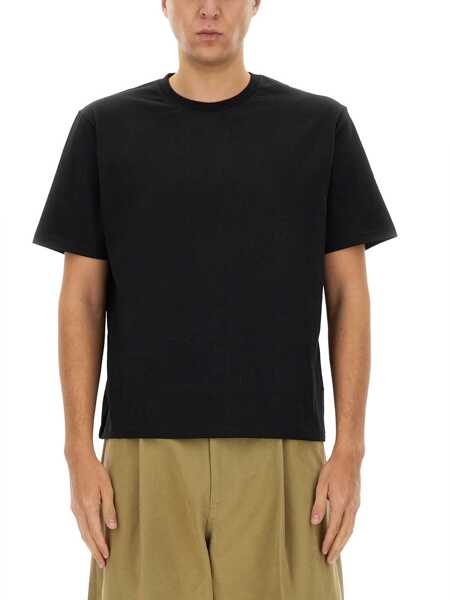 Tricouri STUDIO NICHOLSON T-Shirt In Cotone BLACK Barbati (BM 19695953) 1