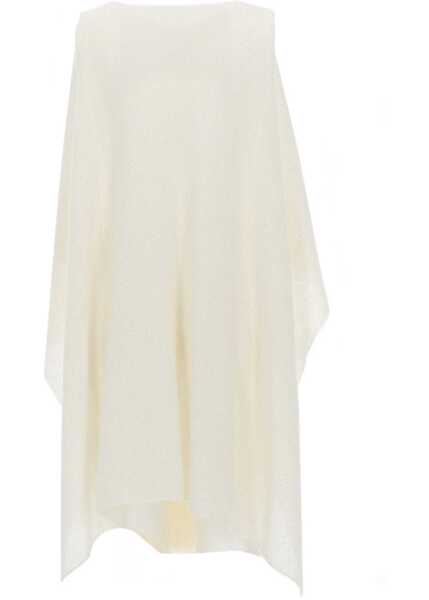 Trenciuri Fabiana Filippi Sequined Cape IVORY Femei (BM 19696040) 2