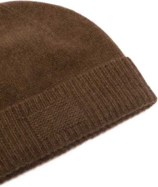 Caciuli GUEST IN RESIDENCE Cashmere Beanie BROWN Femei (BM 19696043) 2
