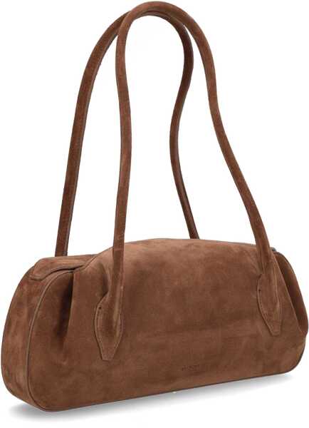 Genti de umar YUZEFI Oyster Bag Small BROWN Femei (BM 19696079) 2