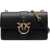 Pinko One Simply Love Bag One Shoulder Bag NERO-ANTIQUE GOLD