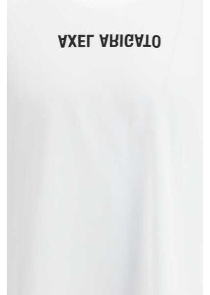 Tricouri AXEL ARIGATO Distort washed T-Shirt WHITE Barbati (BM 19696175) 3