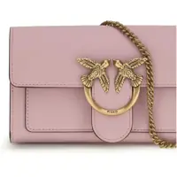 Portofele Dama - Portofele Pinko Love One Wallet ROSA CHIARO-ANTIQUE GOLD Femei (BM 19696190) - B-mall.ro