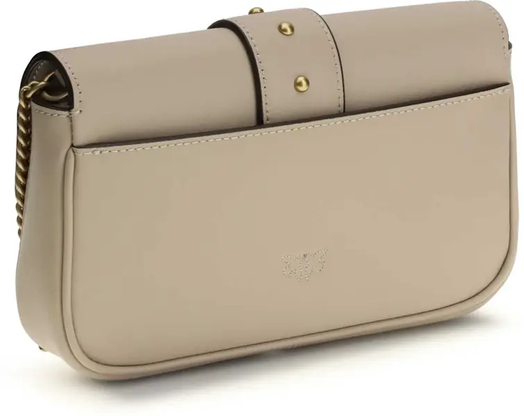 Genti de umar Pinko Love One Shoulder Bag BEIGE-GRIGIO FUMO-ANTIQUE GOLD Femei (BM 19696196) 3