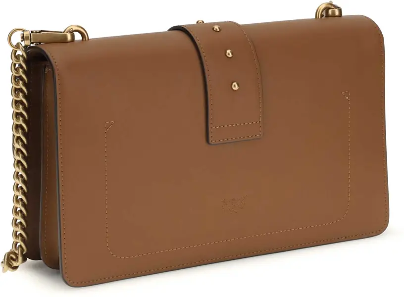 Genti de umar Pinko One Simply Love Bag One Shoulder Bag MARRONE - LEONE-ANTIQUE GOLD Femei (BM 19696211) 3