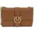 Pinko One Simply Love Bag One Shoulder Bag MARRONE - LEONE-ANTIQUE GOLD