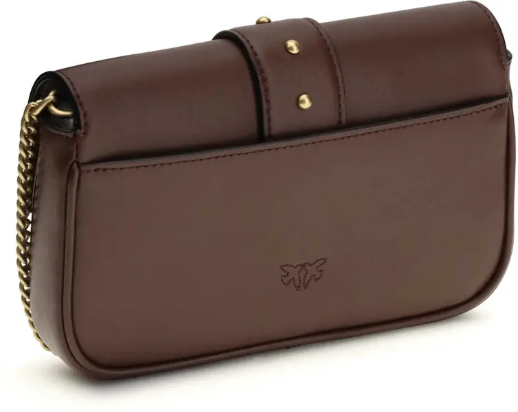 Genti de umar Pinko Love One Shoulder Bag BURGUNDY WINE-ANTIQUE GOLD Femei (BM 19696232) 3