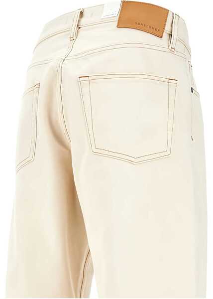 Blugi SUNFLOWER Loose fit contrast Jeans ECRU CONTRAST Barbati (BM 19696235) 4