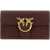 Pinko Love One Wallet BURGUNDY WINE-ANTIQUE GOLD