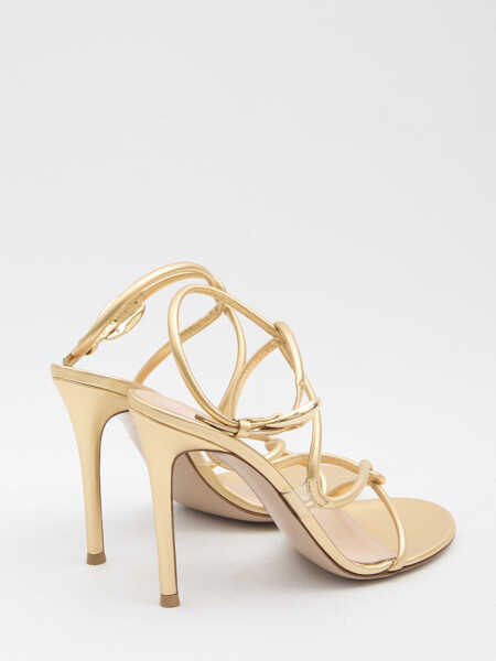 Sandale Gianvito Rossi Jungle Mamba Sandals GOLD Femei (BM 19696343) 3