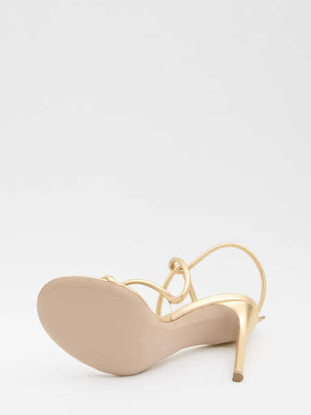 Sandale Gianvito Rossi Jungle Mamba Sandals GOLD Femei (BM 19696343) 4