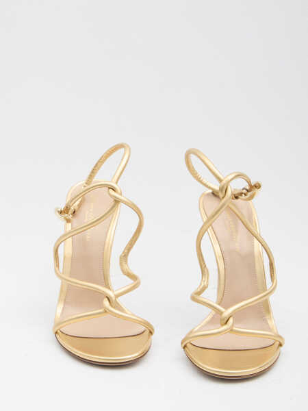 Sandale Gianvito Rossi Jungle Mamba Sandals GOLD Femei (BM 19696343) 5