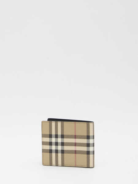 Portofele Burberry Check Book Wallet BEIGE Barbati (BM 19696364) 2