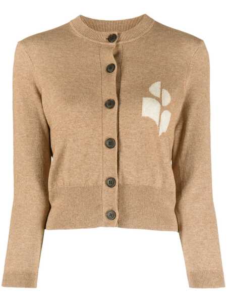 Cardigane ISABEL MARANT ETOILE Newton Cardigan Brown Femei (BM 19696518) 1