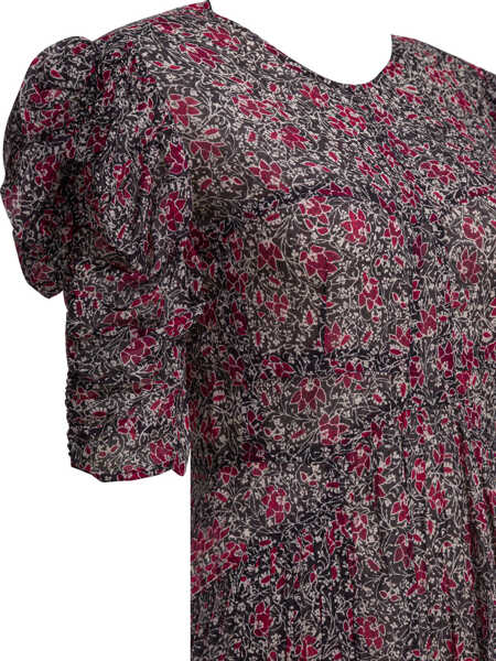 Rochii elegante ISABEL MARANT ETOILE Sichellia Long dress Fuchsia Femei (BM 19696530) 4