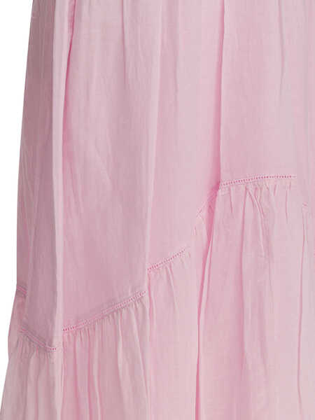 Rochii elegante ISABEL MARANT ETOILE Dress with ruffles Pink Femei (BM 19696539) 4