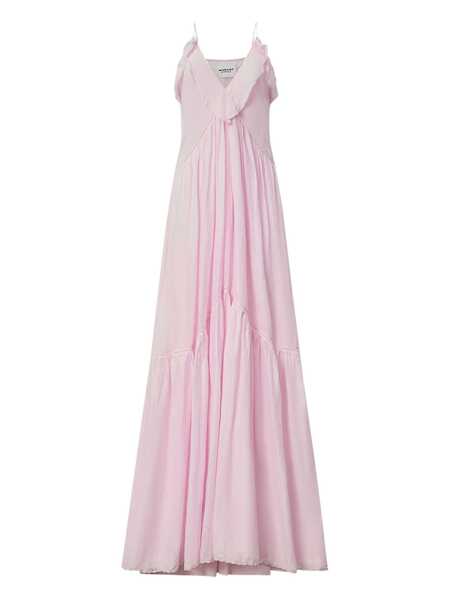 Rochii elegante ISABEL MARANT ETOILE Dress with ruffles Pink Femei (BM 19696539) 1
