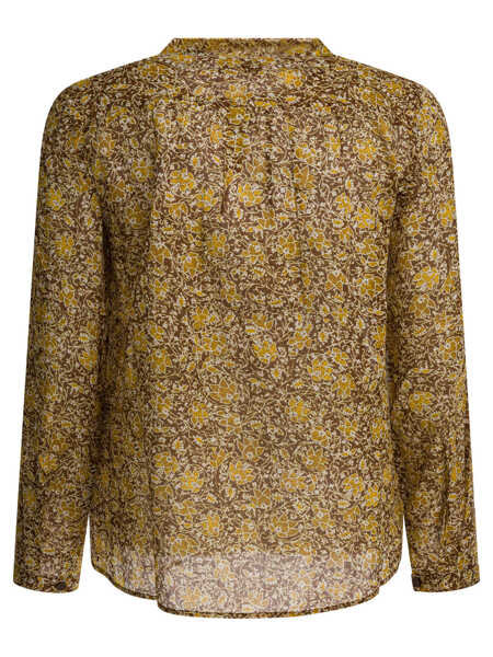 Bluze ISABEL MARANT ETOILE Maria Blouse Beige Femei (BM 19696554) 2