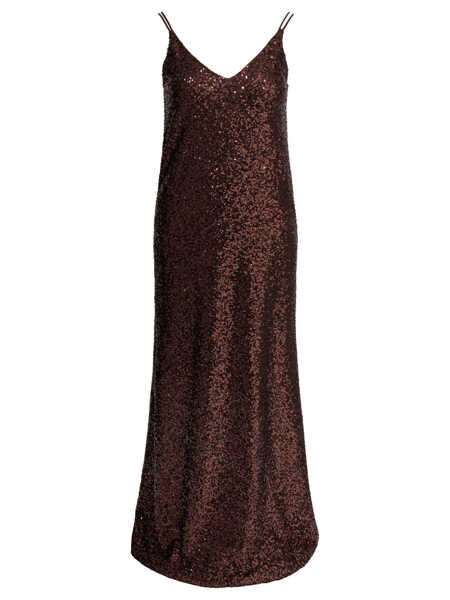 Rochii elegante Semper Long sequined dress Brown Femei (BM 19696575) 1