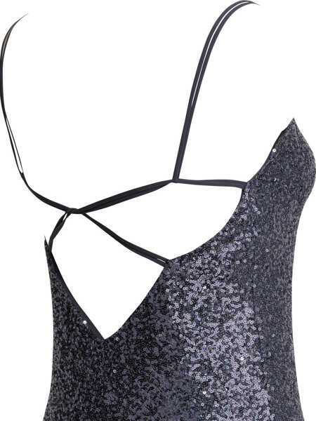 Rochii elegante Semper Long sequined dress Grey Femei (BM 19696578) 4