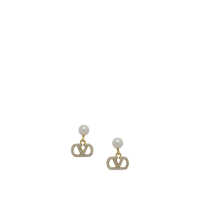 Cercei "V Logo Signature Pearl" earrings Femei