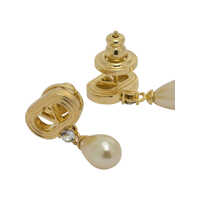 Bijuterii Dama - Cercei Valentino Garavani Ovalette earrings Gold Femei (BM 19696614) - B-mall.ro