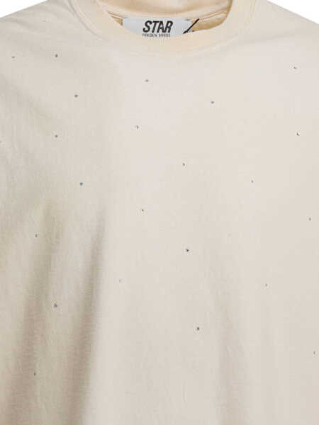 Tricouri Golden Goose Star T-shirt White Barbati (BM 19696689) 3