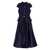 Self-Portrait Taffeta boucle midi dress Blue