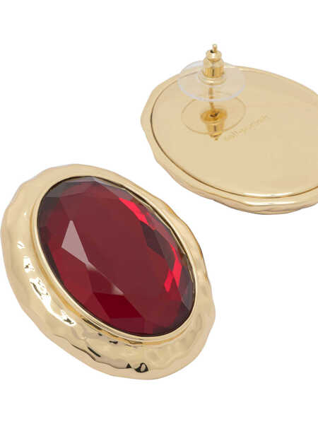 Cercei Self-Portrait Hammered earrings Red Femei (BM 19696734) 2