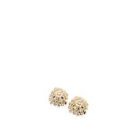 Cercei Earrings with golden flowers Femei
