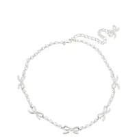 Bijuterii Necklace with bows and crystals Femei