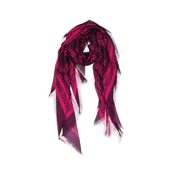 Esarfe Versace VERSACE Foulard Square Scarf Purple Femei (BM 19697076) 2
