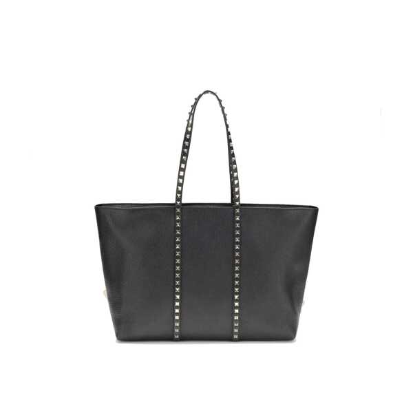 Genti de mana Valentino Garavani VALENTINO GARAVANI Medium Rockstud Tote Bag Black Femei (BM 19697091) 1