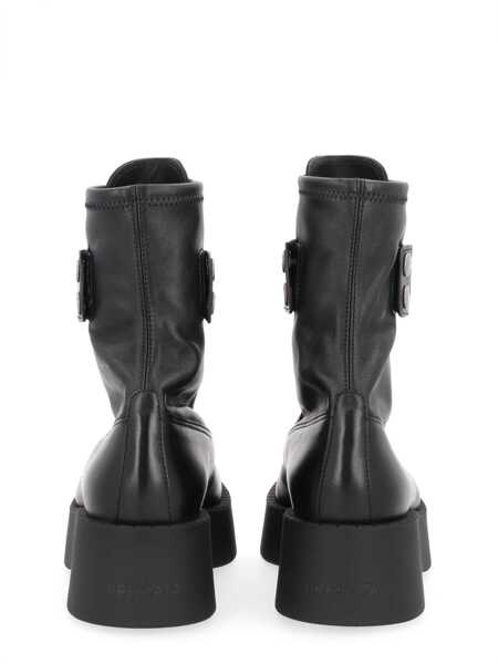 Cizme scurte Premiata Leather Boot BLACK Femei (BM 19697180) 3