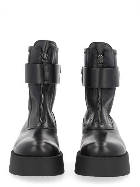 Cizme scurte Premiata Leather Boot BLACK Femei (BM 19697180) 4