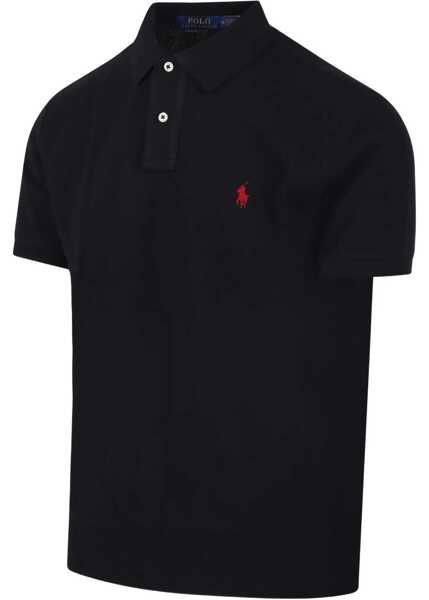 Tricouri Polo Ralph Lauren Polo With Logo BLACK Barbati (BM 19697285) 3