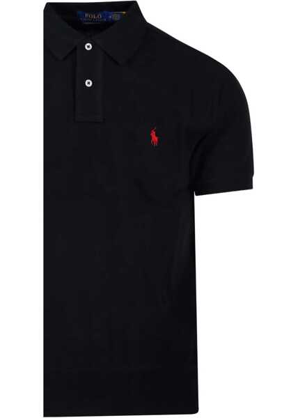 Tricouri Polo Ralph Lauren Polo With Logo BLACK Barbati (BM 19697285) 4