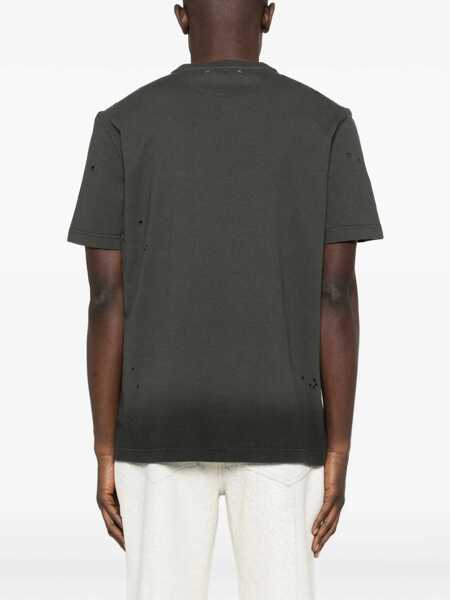 Tricouri Golden Goose Logo Print T-Shirt CHARCOAL Barbati (BM 19697315) 4