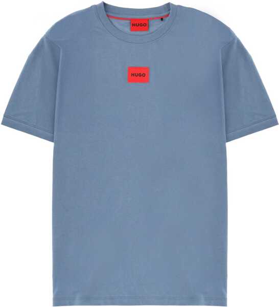 Tricouri Hugo Boss T-Shirt With Logo BLUE Barbati (BM 19697354) 1
