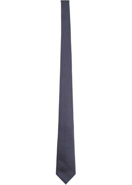 Cravate Giorgio Armani Silk Tie BLUE Barbati (BM 19697372) 1