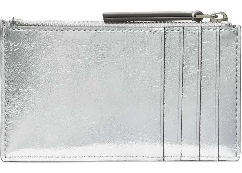 Portofele Tory Burch Kira Card Holder SILVER Femei (BM 19697378) 2