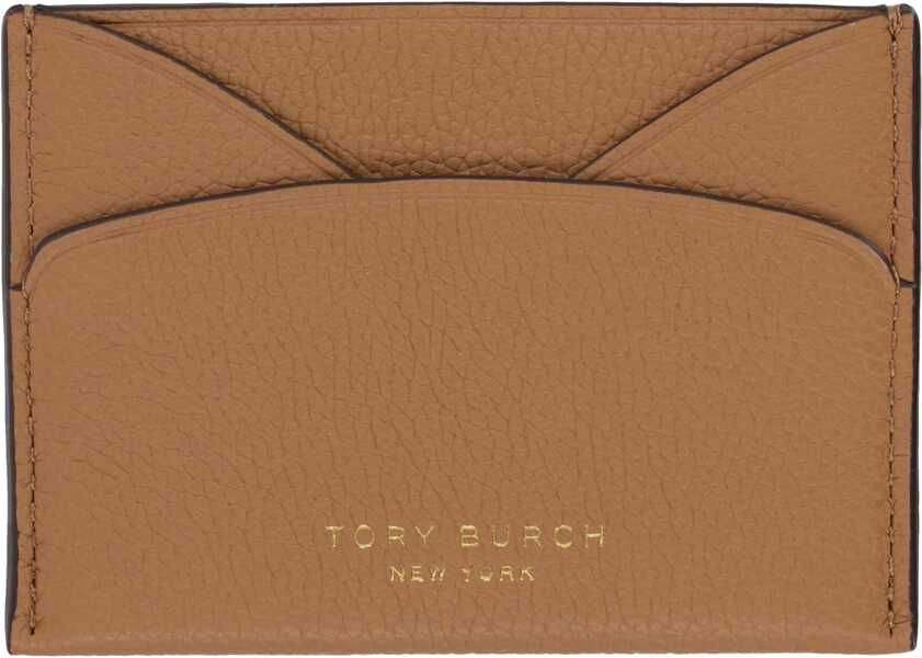 Portofele Tory Burch Card Holder Romy BEIGE Femei (BM 19697420) 1