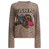 Pulovere "Puppy" Wool sweater Femei